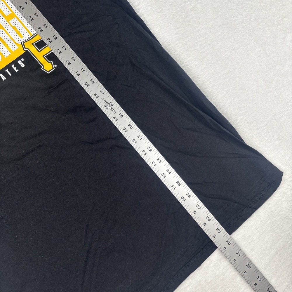 Fanatics Pittsburgh Pirates Men's Black Tee Shirt Short Sleeve NWT Size Large - Picture 5 of 6